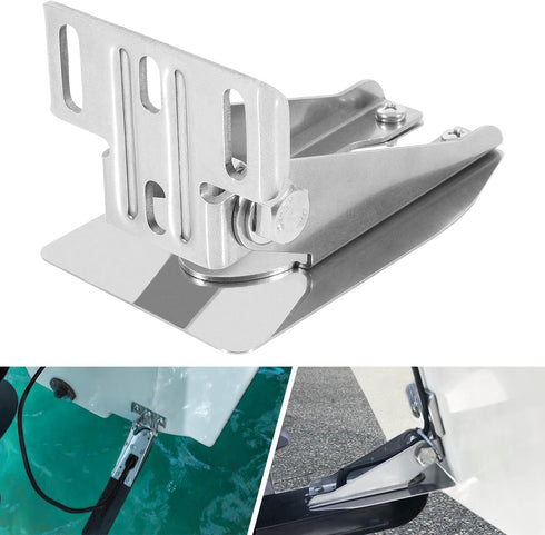 Heavy Duty Transom Mount with Spray Shield, Compatible with Garmin Echo, EchoMap, GPSMAP, GT 4pin, 8pin, 12pin