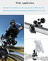 BRCOVAN Handlebar U-Bolt Mount Base with 1'' TPU Ball for Rails 0.5'' to 1.25'', Compatible with RAM Mounts B Size 1