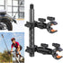 Motorcycle Bike Handlebar Mount for Insta360 with 118cm Selfie Stick, Double Clamp Mount for Cycling Videos