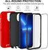 iPhone 13 Pro Case 6.1" - Heavy Duty Military Grade, Shockproof/Drop Proof, Full Body Cover with 2 Screen Protectors