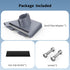 Starlink Gen 3 Pipe Adapter, Pole Mount Adapter Kit for Starlink Gen 3 Dish V3 Kickstand Dishy, Grey