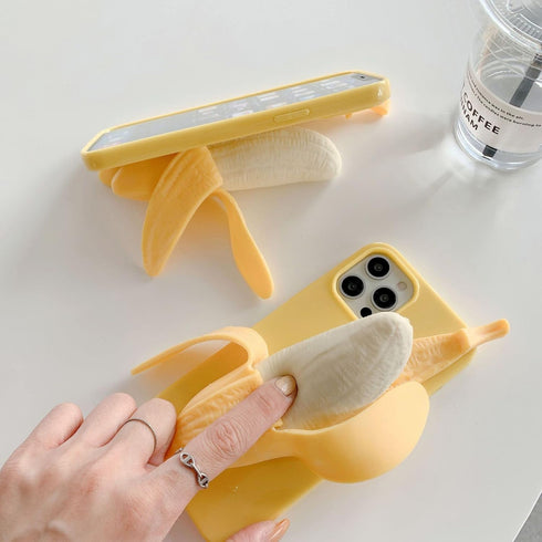 JIATAY 15 3D 15 for iPhone Case Cute, Silicone Kawaii Phone Cases Squishy Fidget Protective Camera Lens Protector Cover