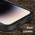 OtterBox 14 Commuter iPhone Pro Max Series Case - BLACK , slim & tough, pocket-friendly, with port protection