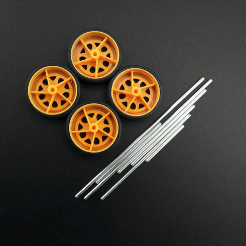 78 Set PCS Plastic Gear Kit Motor Gears Accessories Single Double Reduction Gear for Motor Car Robot with Axle Wheel