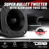 DS18 PRO-TWX3 4" Super Bullet Tweeter, 480 Watts, 1.5" Aluminum, 4-Ohm Vc - Best in Car Audio Market (1 Speaker)