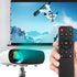 HODSEUKIN BL128 Replacement Remote for Mini Projector,Compatible with ELEPHAS Portable Projector.
