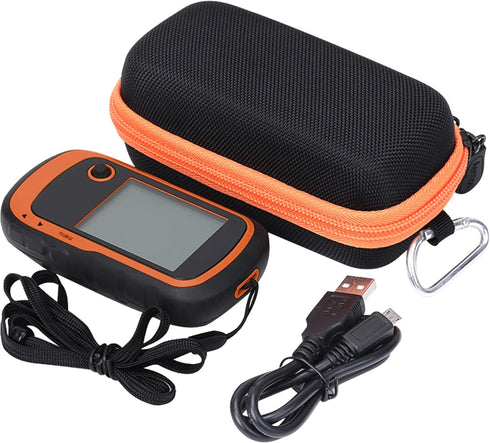 Aenllosi 20/20x/30x/22x/32x Hard Carrying Case Replacement for Garmin eTrex Handheld GPS by (Orange Zipper)