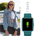 Kummel Smart Watch, Fitness Tracker with Blood Oxygen, Heart Rate & Sleep Monitor, Waterproof Pedometer for Men Women