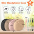4 PCS Headphone Organizer and Silicone Cable Ties, Pouch for Storing Earbuds, USB Flash Drive, Keys, Cord Management