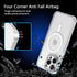 iPhone 14 Magnetic Case, Slim Frosted Clear Cover, MIL-Grade Protection, Scratch-Resistant, Not Yellowing, MagSafe
