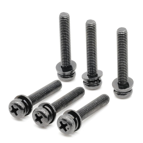 ReplacementScrews 75UA7700PUA 75 Inch UA77 Set (2025) Stand Screws Compatible with LG - Series TV - Complete Feet/Legs