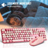 Guiheng Set 2.4G Wireless Keyboard and Mouse Combo, Full Size Compact Quiet Wireless Keyboard and Mouse Ultra-Thin