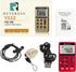 Retekess V112 AM FM Portable Pocket Radio, Digital Tuning Stereo, Rechargeable Battery, with Headphones, for Walking