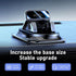 Dogary Car Dashboard Phone Holder, Rotating One-Hand Operation Bracket with Anti-Slip Base, Auto-Locking Secure