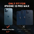 NTG iPhone 12 Pro Max Case - Heavy-Duty Slim Shockproof Protective Case, Blue