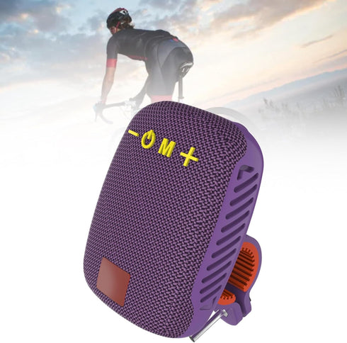 GOWENIC IPX5 Portable Bluetooth Speaker for Bike, Mini Outdoor Speaker with Handlebar Mount, Support Calls, FM Radio
