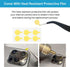 MEEFIX 2pcs/Set 15 Rear Camera Lens Replacement for iPhone Pro Max with Pre-Installed Adhesive & Heat Protective Films