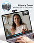 Edew 1080P Webcam Computer Camera with Microphone & Wide View - Auto Light Correction Webcam for PC, Mac, Laptop