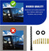 Car Spiral Antenna, 7 Inch Flexible Retrofit Antenna with Screw, Waterproof PVC Replacement for Most Vehicles