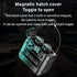M25 BT5.3 Wireless Sport Earbuds with Environment Noise Cancelling, IPX7 Waterproof, Premium Sound, Silver
