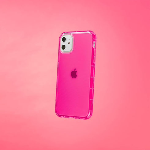 SteepLab Neon Highlighter Case for iPhone 11 (2019, 6.1" Screen) - Grippy Jelly Case with Protective Air Pockets