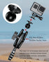 BRCOVAN Aluminum Alloy 1'' Ball Adapter with 1/4"-20 Threaded Stud for Action Camera & Camcorder, Compatible with RAM