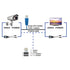 Passive Video Balun Connectors, 11 Pairs with Power Connector for CCTV Security Camera System