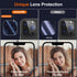 UniqueMe 3 Pack Camera Lens Protector for iPhone 13 Pro/iPhone 13 Pro Max, Tempered Glass, Scratch-Resistant, Clear