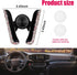 Bling Car Phone Holder, Crystal Air Vent Clip for Women and Girls, 360° Adjustable Mini Dash Automatic Phone Mount
