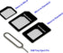 New Nano and Micro Sim Adapter with Eject Pin Needle - 10 Pack