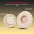 Krone Kalpasmos Earpad Replacement for Beats Solo 2 & 3 - Premium Protein Leather Memory Foam, Easy Install, Satin Gold.