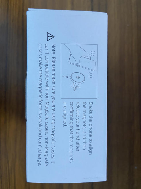 OHLPRO MagSafe Car Mount, Super Strong Magnetic Wireless Charger for iPhone 15 Pro Max, with QC 3.0 Adapter