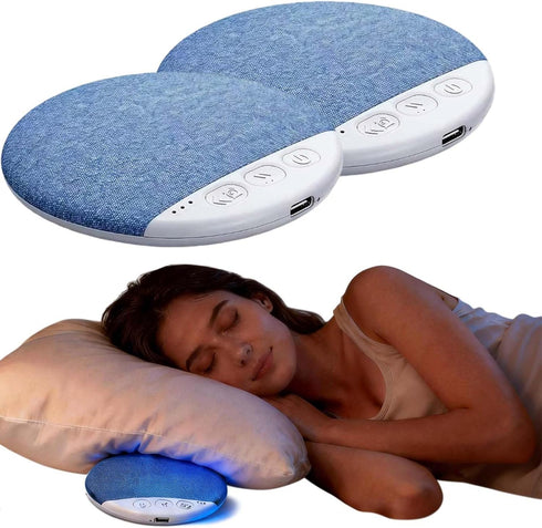 Zedamso Under Pillow Speaker Bluetooth for Sleeping, Bone Conduction Pillow Speaker, Ultra Thin