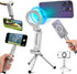 YOSINXU Smartphone,360 1/4" Magnetic Tripod Portable Cellphone Stand for Recording Travel, Compatible with Adjustable