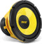 Pyle Car Midbass Speaker System - Pro 8 Inch 400 Watt 4 Ohm Auto Mid-Bass Component Poly Woofer Audio Sound Speakers