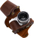 XEVN for Sony ZV-E10 Case, Premium PU Full Body Leather Camera Case Bag for Sony Alpha ZV-E10 with Shoulder Strap