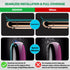 Galaxy S9+ Back Glass Cover Replacement Housing Door with Pre-Installed Camera Lens, Adhesive & Repair Tools for