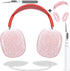 Cute Glitter AirPods Max Case with Cleaner Kit, Anti-Scratch Shell Pattern Cover for Ear Pads and Headband, Protective