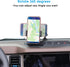Dash Phone Mount Holder for Ford Bronco Accessories 2021-2024, 2 Door & 4 Door, Black