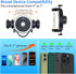DRPHKTT 360 4-7 inches Universal Rotating Dashboard Phone Holder for Car - Spring Clip Car Phone Mount, No Adhesive No