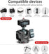 LEAPLIEXT 360 1/4-inch 2.5kg/5.5 lbs Tripod Metal Ball Head, Panoramic Rotating Base Adapter, with Screw and Cold Shoe