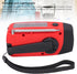 Aoaoy 3 Solar Radio Emergency Hand Crank Portable Power Bank AM/FM NOAA Weather Radio with LED Flashlight Cell Phone