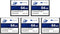 THREE COLOUR DOGFISH Dogfish Compact Flash Memory Card 64MB 5PACK Industrial CF Type I Card