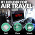 Ipad Stand Holder Airplane Travel Essential - Extra Large 12x7” Flexible Phone and Tablet Stand for Kindle, Desk
