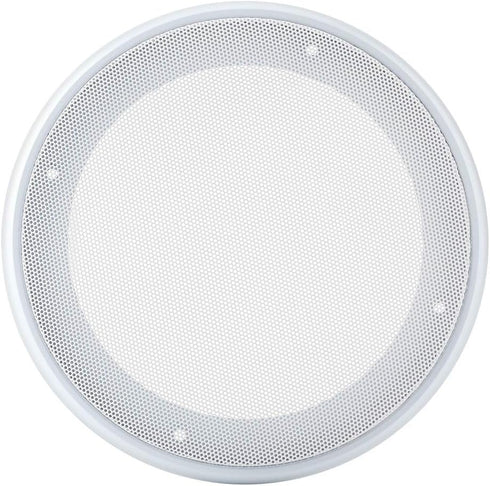 Speaker Grille, 2PCS in-Ceiling 8'' Speaker Grille, Home Speaker Cover for Humid Indoor Areas, Bathrooms, Kitchens