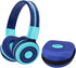 SIMOLIO Kids Bluetooth Headphones with Microphone, 75dB, 85dB, 94dB Volume Limit, Foldable Lightweight for Children