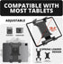 Tackform 20mm Commercial Universal Tablet Holder with Ball | Compatible with All iPad mini/Air/Pro, Galaxy Devices