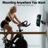 FPN 1" Ball Mount with Aluminum Alloy Square Plate & Short Double Socket Arm, Universal Electronic Device Mounting Base
