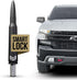 RONIN FACTORY Bullet Antenna for Chevy Silverado & GMC Sierra Trucks - 50 Cal Anti Theft Short Replacement Carwash Safe