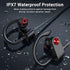 Shop Bluetooth 5.3 Waterproof Sports Earbuds, 16H Playtime, Noise Cancelling Mic, HiFi Bass for Gym & Running.